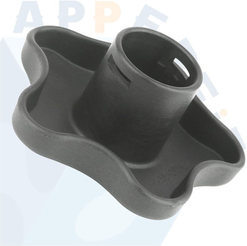 APPERFiT Seat Lumbar Support Knob Adjust Handle Front Driver/Passenger Side Gray Compatible with Chevy Colorado Trailblazer, GMC Canyon Envoy, Hummer H3 Truck 2005-2012 Replaces 88937780 - Image 4
